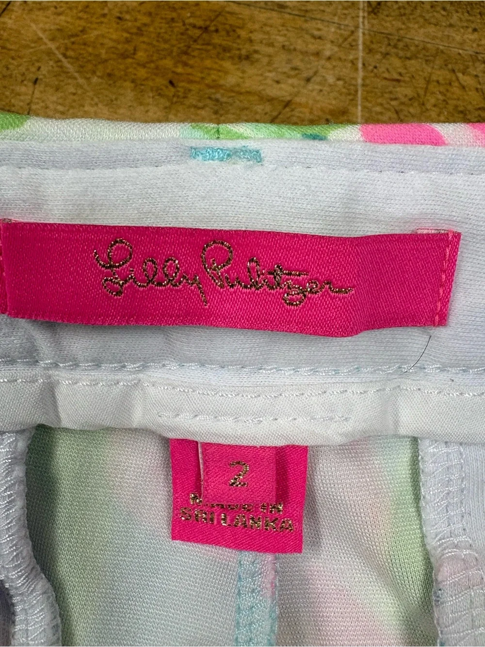 Lilly Pulitzer Callahan Knit Shorts preppy Rose to the Occasion Size 2 Floral